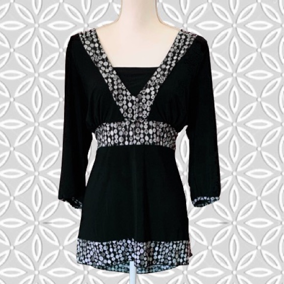 Lane Bryant Tops - Lane Bryant Venezia Babydoll Top Sz 18/20